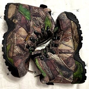 OFFERS WELCOME! Redhead Kids Cougar II Camo Hunting Boots Sz 1: EUC